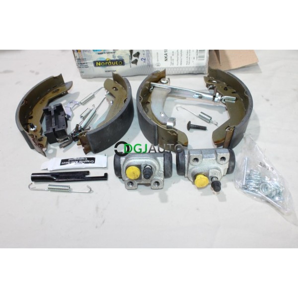 Kit frein arriere montage lucas 180x42mm Norauto NKA180 pour renault clio 1 I super 5