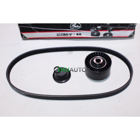 Kit courroie accessoire pack galet + courroie 4PK745 Gates K014PK745 pour renault twingo 2 II 1.2 essence
