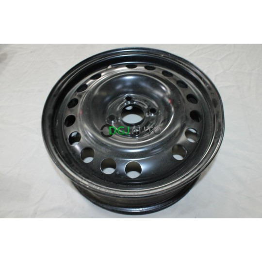 Jante tole acier 6x15 ET43 4x100 15" 15 pouces MWD MWD15156 pour opel meriva A tigra B (un gros plat voir photo)