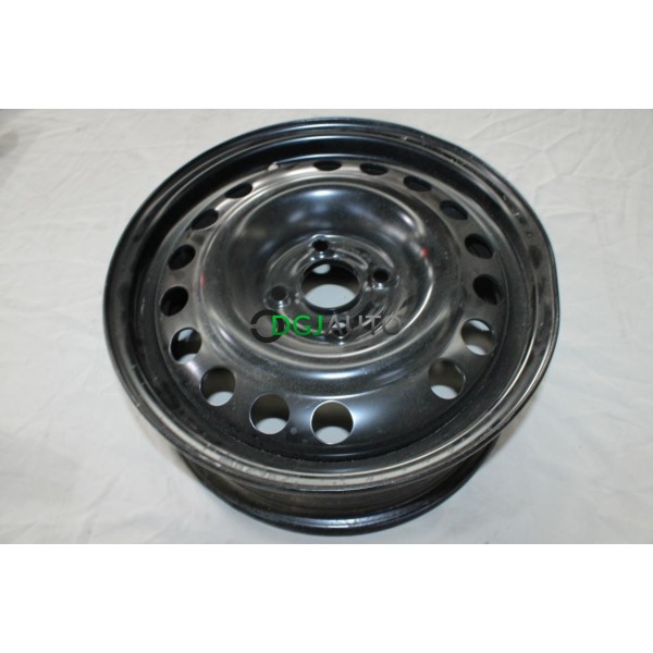 Jante tole acier 6x15 ET43 4x100 15" 15 pouces MWD MWD15156 pour opel meriva A tigra B (un gros plat voir photo)