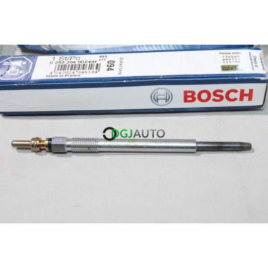 Lot 2 bougies de prechauffe Bosch 094 0250204002 pour citroen berlingo C1 C2 C3 C4 C5 jumpy nemo xsara dont picasso fiat scudo