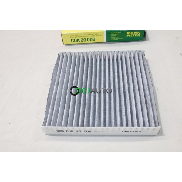 Filtre habitacle interieur MannFilter CUK20006 pour fiat 500 panda 3 III lancia ypsilon