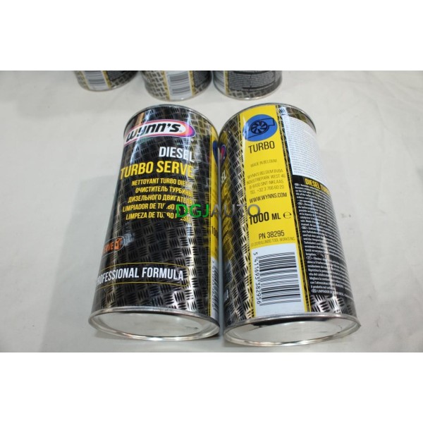 1 Bidon 1L 1 litre nettoyant turbo compresseur diesel (DLU 12/2026) Wynns PN38295 pour machine multiserve formule professionnel
