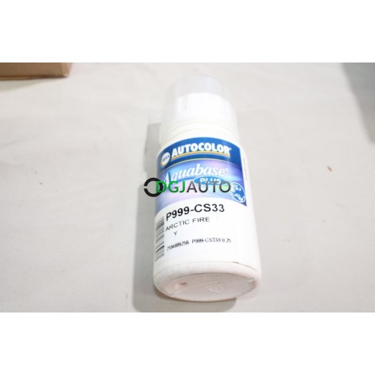 Flacon 250ml base peinture aquabase plus arctic fire Autocolor P999-CS33