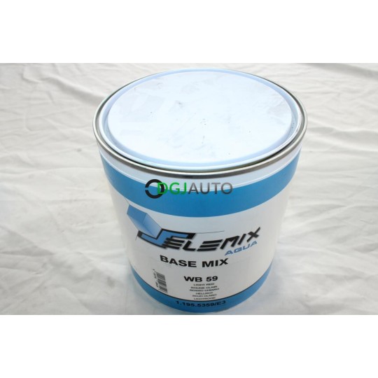 Pot 3 litres 3L base mix aqua rouge clair Selemix WB59 1.195.5359/E3 peinture
