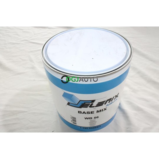 Pot 3 litres 3L base mix aqua violet Selemix WB56 1.195.5356/E3 peinture