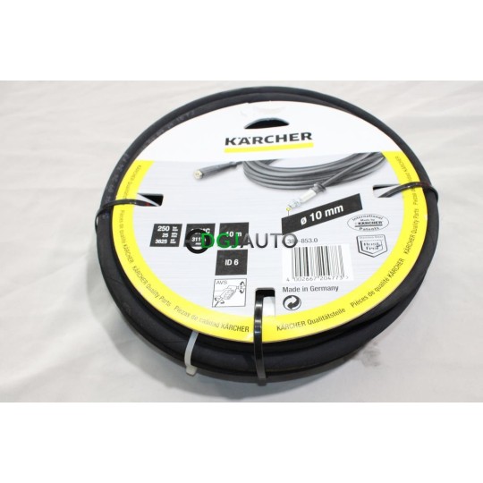 Tuyau flexible 10m 10 mètres 155°C C250B DN6 ID6 Karcher 6.389-853.0 pour nettoyeur haute pression karcher