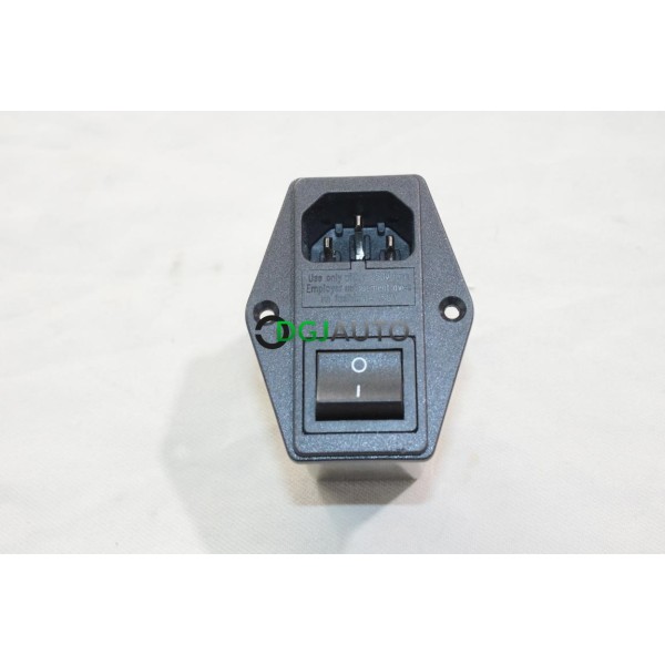 Bloc branchement prise secteur avec interrupteur JCA 178095449 pour analyseur gaz echappement