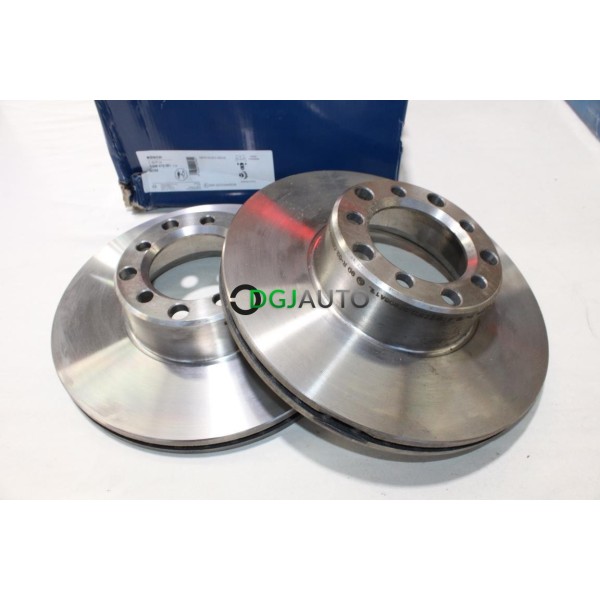 Jeu 2 disques de frein avant ventilé 278mm diametre Bosch BD56 0986478061 pour mercedes classe S SL W126 R107