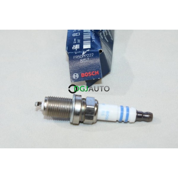 Jeu 4 bougies allumage platinum Bosch FR5DPP222 8157 0242245558 pour alfa romeo 164 spider ford galaxy 1 transit 4 IV honda