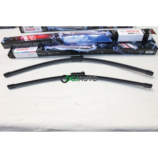 Jeu 2 balais essuie glace 70cm + 60cm souple aerotwin Bosch A965S 3397118965 pour citroen C4 opel astra K peugeot 307 CC