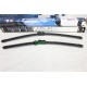 Lot 2 balais essuie glace 600mm + 530mm souple aerotwin Bosch A430S 3397007430 pour land rover range rover evoque L538
