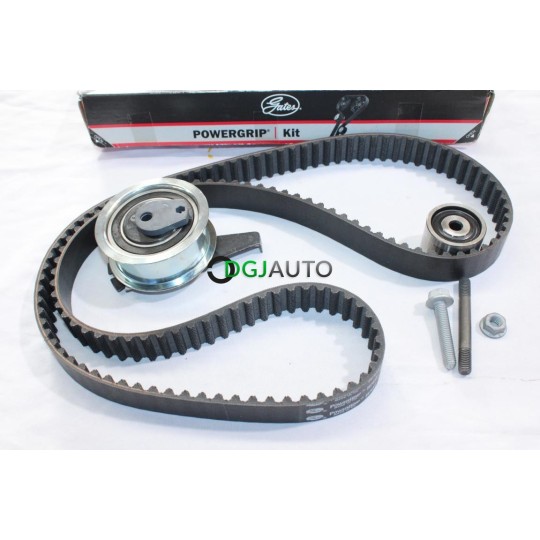 Kit distribution courroie + galets tendeur + enrouleur Gates K025678XS pour audi A1 seat ibiza 4 IV toledo 4 IV skoda rapid