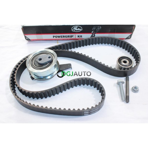 Kit distribution courroie + galets tendeur + enrouleur Gates K025678XS pour audi A1 seat ibiza 4 IV toledo 4 IV skoda rapid