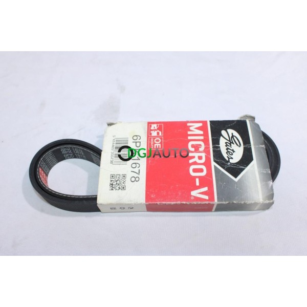 Courroie accessoire Gates 6PK1678 pour audi 80 100 A6 A8 citroen jumpy berlingo 1 fiat scudo ford escort 5 6 V VI fiesta 3 III