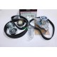 Kit distribution 2 courroies + 3 galets + tendeur + pompe à eau Gates KP25557XS-1 pour audi A4 A6 A8 skoda superb volkswagen