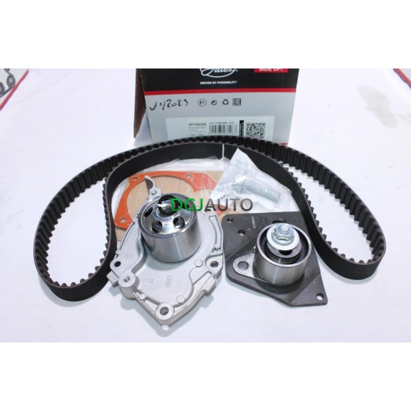 Kit distribution courroie + galet tendeur + pompe à eau Gates KP15552XS pour renault laguna 1 2 I II master 2 II trafic 2 II