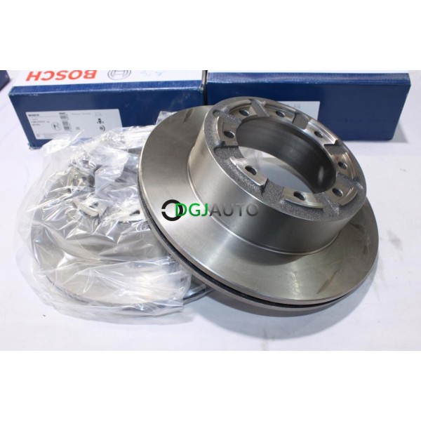 Jeu 2 disques de frein arriere ventilé 290mm diametre Bosch BD1453 0986479610 pour renault mascott