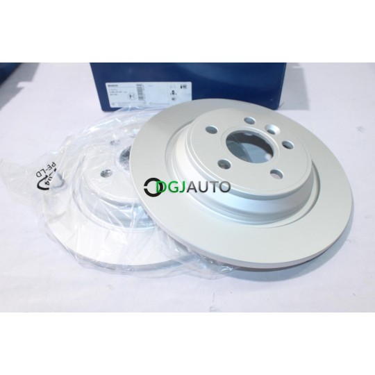 Jeu 2 disques de frein arriere plein 302mm diametre Bosch BD1296 0986479397 pour volvo S60 S80 S60 V60 V70 XC70