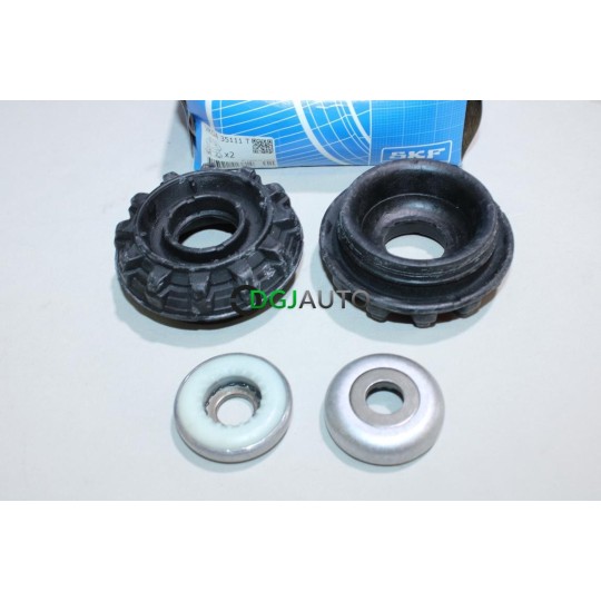 Jeu 2 butées amortisseur de suspension avant SKF VKDA35111T pour seat arosa volkswagen polo 3 III lupo