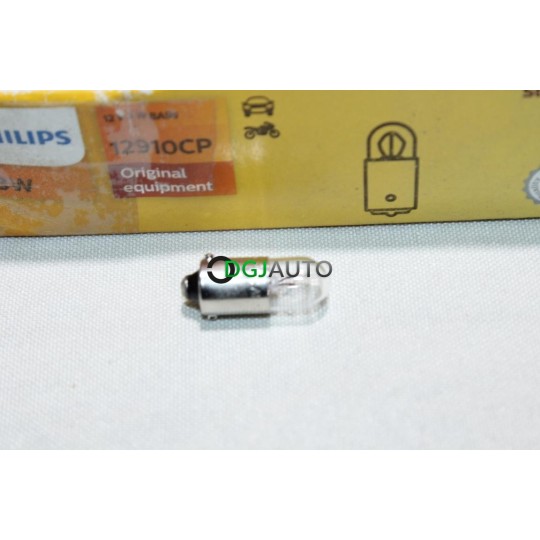 Boite 10 ampoules de phare projecteur T3W 12V 3W BA9s Philips 12910CP 21949728 pour fiat lancia alfa romeo renault peugeot