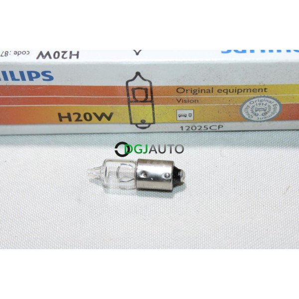 Boite 10 ampoules de phare projecteur H20W Philips 12025CP 87600328 pour fiat lancia alfa romeo renault peugeot citroen opel