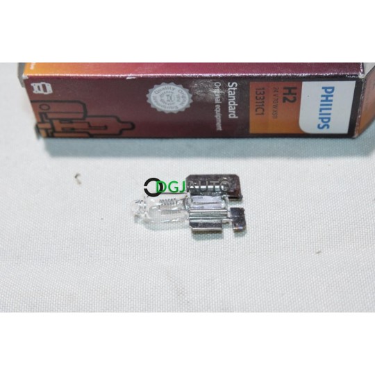 Ampoule de phare projecteur H2 24V 70W Philips 13311C1 47751430 pour poids lourd tracteur engin agricole BTP