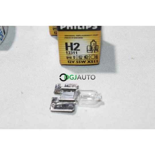 Ampoule de phare projecteur H2 55W X511 Philips 12311CP 47752160 pour fiat lancia alfa romeo renault peugeot citroen opel