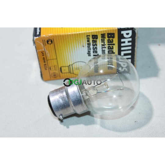 Ampoule de baladeuse 230V 40W B22d Philips 24V40WB22D