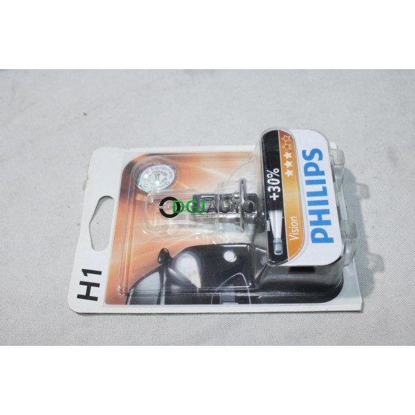 Ampoule de phare projecteur H1 vision +30% Philips 12258PRB1 47516930 pour fiat lancia alfa romeo renault peugeot citroen opel