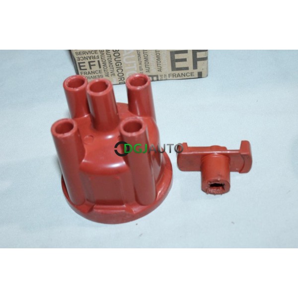 Tete allumage + doigt rotor (abimé) allumeur ducellier EFI 160346 pour volkswagen polo 2 II golf 2 II jetta 2 II 1.0 1.3 essence