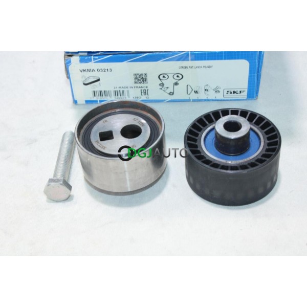 Jeu galets tendeur + enrouleur courroie de distribution (non incluse) SKF VKMA03213 pour citroen xantia ZX evasion xsara XM