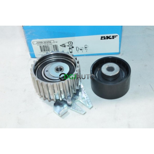 Jeu galets tendeur + enrouleur courroie de distribution (non incluse) SKF VKMA02192 pour alfa romeo 147 156 fiat palio multipla