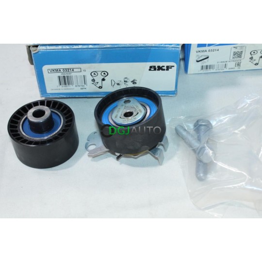 Jeu galets tendeur + enrouleur courroie de distribution (non incluse) SKF VKMA03214 pour citroen ZX xsara xantia peugeot 306