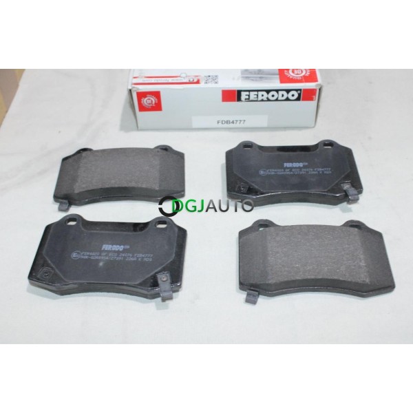 Jeu 4 plaquettes de frein avant montage brembo Ferodo FDB4777 pour jeep grand cherokee chrysler 300C