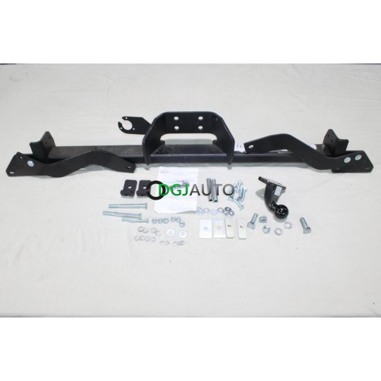 Crochet attelage attache remorque avec visserie (contenu de la photo) Boisnier 02114 pour fiat ducato peugeot boxer citroen