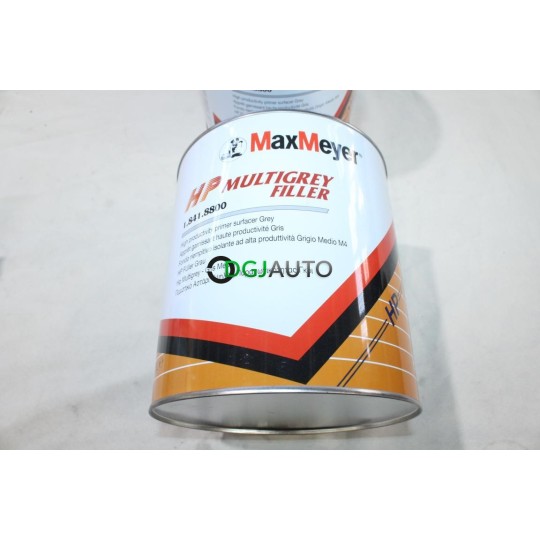 Pot 3 litres appret garnissant haute productivité gris Max Meyer 1.841.8800 HP multigrey filler