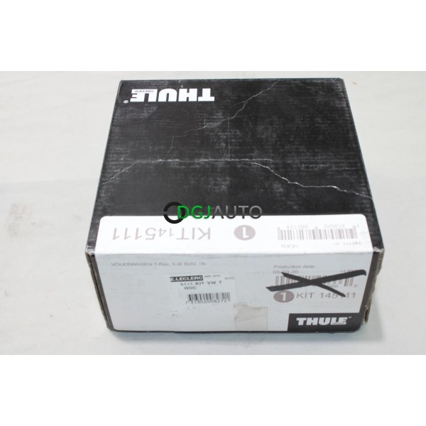Kit pieds fixation barres de toit KIT 145111 Thule KIT145111 pour volkswagen T-roc 5 portes SUV partir de 2018