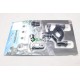 Kit support fixation tubulaire camera TNB SPACBIKE pour guidon velo