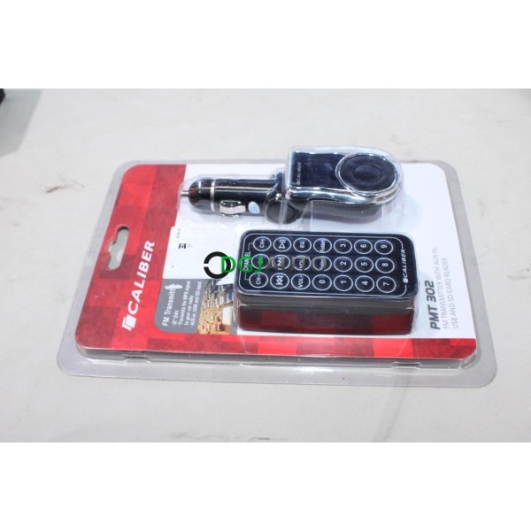 Transmetteur FM sur prise allume cigare Caliber PMT302 pour lecture audio depuis Aux-in USB carte SD