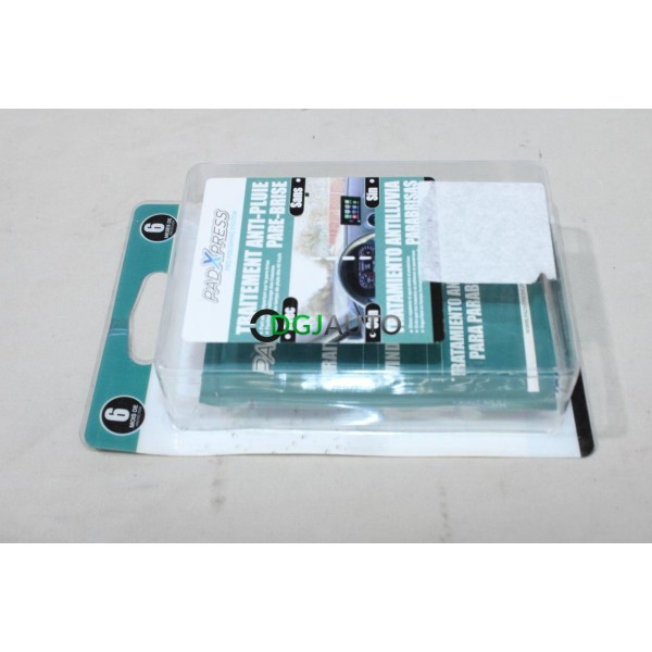 Lingettes traitement anti-pluie parebrise Padxpress APVL