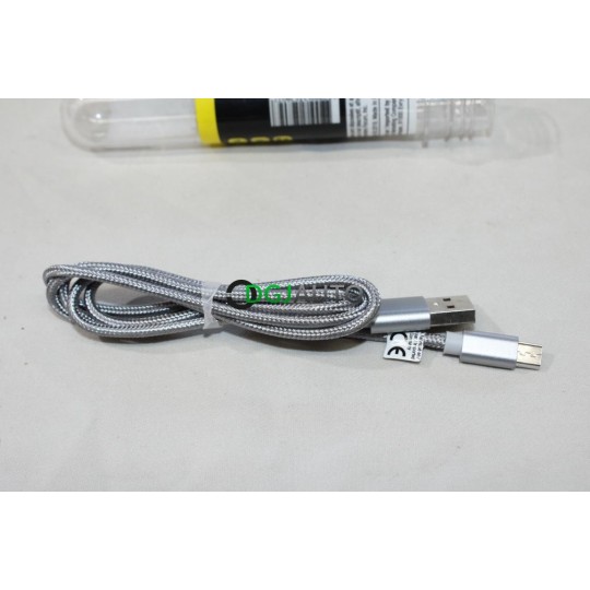 Cable USB micro USB recharge smartphone telephone 2.1A 1m 1 metre Geek Monkey PN-300