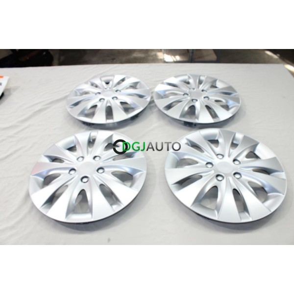 Jeu 4 enjoliveurs de roue cache jante 16" 16 pouces Arcoll 054019