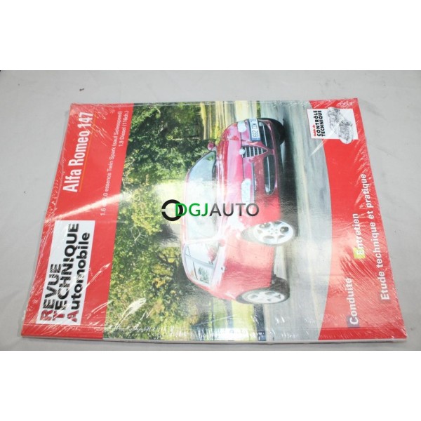 RTA revue technique automobile livre documentation entretien conduite etude technique CIP 658.1 pour alfa romeo 147 1.6 2.0