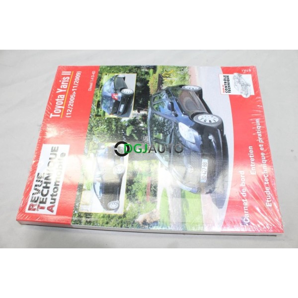 RTA revue technique automobile livre documentation entretien conduite etude technique CIP B766.5 pour toyota yaris 2 II 1.4