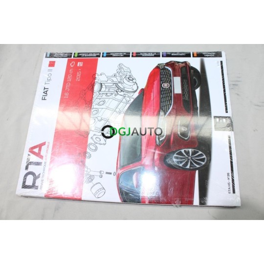 RTA revue technique automobile livre documentation entretien conduite etude technique HS N°26 pour fiat tipo 2 II 1.6JTD diesel