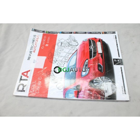 RTA revue technique automobile livre documentation entretien conduite etude technique CIP N°823 pour opel corsa E 1.4 essence