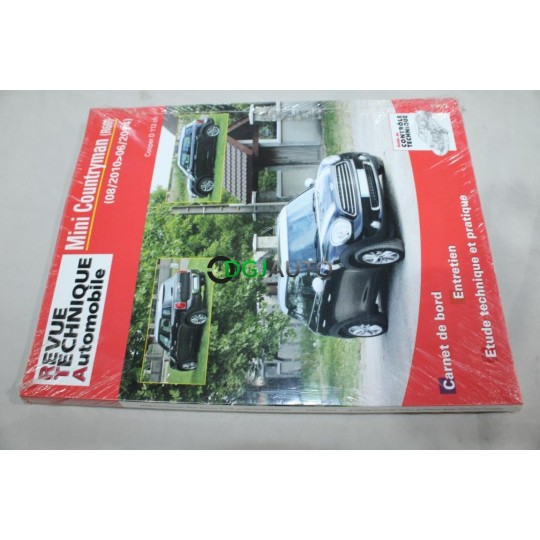 RTA revue technique automobile livre documentation entretien conduite etude technique CIP B786.5 pour mini countryman R60