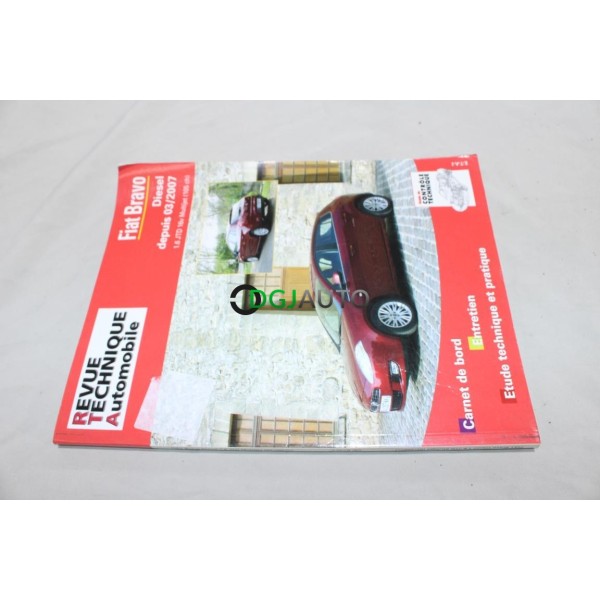 RTA revue technique automobile livre documentation entretien conduite etude technique CIP B740.5 pour fiat bravo 2 II 1.6JTD