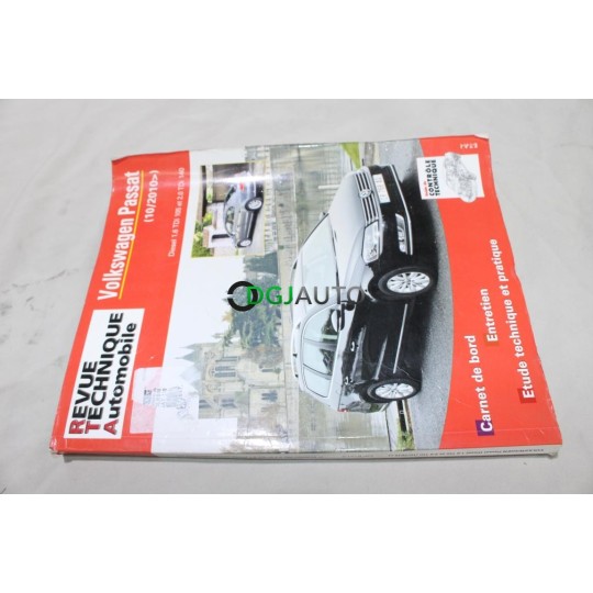 RTA revue technique automobile livre documentation entretien conduite etude technique CIP B781.5 pour volkswagen passat 1.6TDI